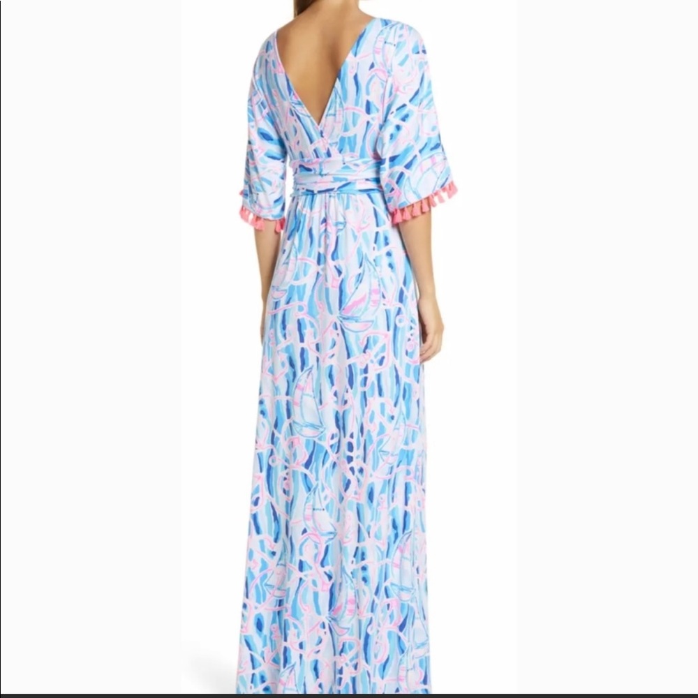 NWT Lilly Pulitzer Parigi Maxi Dress size L